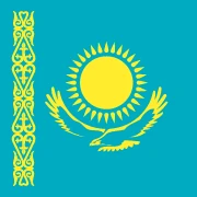Kazakhstan flag